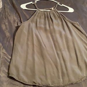 Olive green tank top from Francesca’s